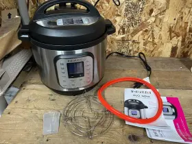 113-0021-01 Instant Pot Duo Nova 8 Quart 7 In 1 Multifunction Pressure Cooker Tml1804