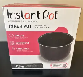 613-0502-32 Instant Pot Inner Ceramic Non-stick Coating 6 Quart New Sealed