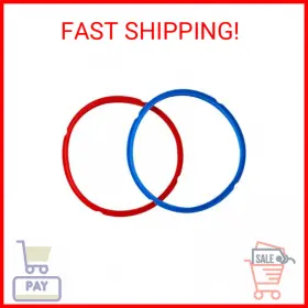 Instant Pot 853084004620 2-pack Sealing Ring 8-qt Inner Seal Electric Pressure Coo