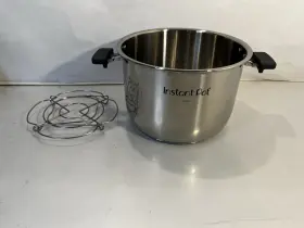 Ab1939 Instant Pot Genuine Duo Evo Plus 6 Quart Replacement Inner Cook And Trivet Rack