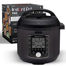 B08ppzwncv Instant Pot Pro 8 Quart 10-in-1 Pressure Cooker Slow Rice Grain Steamer Saut Sous