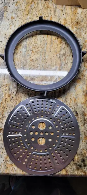 Crisp-af8 Instant Pot Air Fryer Basket And Base Broil/dehydrating Tray Pro Crisp Af8 #2