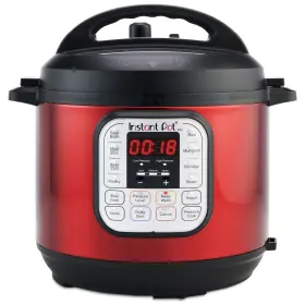 Duo-6 Instant Pot Duo 6 Quart Multi-cooker Red Stainless Steel