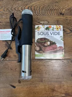 5005432 Intertek Sous Vide Precision Cooker Digital Display Stainless Steel With Manual