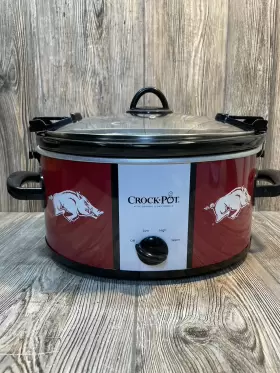 Sccpncaa600 Intertek Arkansas Razorbacks Crock Pot 6 Qt