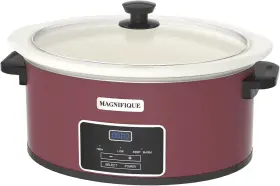 Iosn 313053632686 7-quart Programmable Slow Cooker With Timer Keep Warm - Small Kitchen Appliance