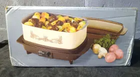 4050 Jcpenney Vintage 4 Quart Slow Cooker Model - Open Box