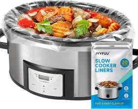 Jvvfuu 445025851863 Slow Cooker Liners 3-8 Quart Cooking Bags Large Size 13 Inch X 21