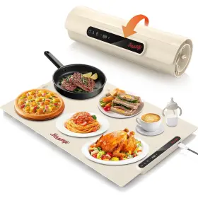 Bw601 Keenstone Electric Warming Tray Portable Foldable Food Warmer With Adjustable