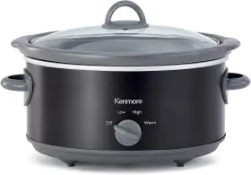00888918 Kenmore 88918 5 Quart Slow Cooker In Black