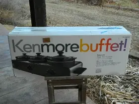 08-18892 Kenmore Triple Slow Cooker Brand New In Sealed Box 3 X 1.5 Quarts Model 18892