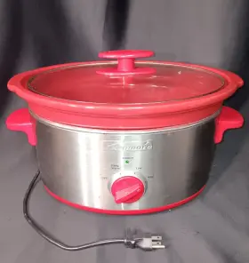 100.8058480a Kenmore 5- Quart Capacity Slow Cooker Adjustable Temperatures - 35 Obo Ch