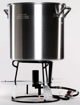 6013n King Kooker Outdoor Jet Cooker Package - 60 Quart Pot