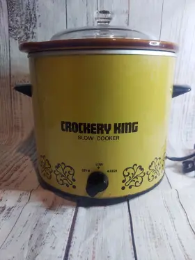 Nw315 King Crockery Slow Cooker Model Tested Works