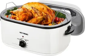 Oven-26wt Kiss The Water 732262737805 26 Quart Electric Roaster Oven With Visible And Self-basting Lid Large Turkey Roa Oven-26wt Kiss The Water 732262737805 26 Quart Electric Roaster Oven With Visible And Self-basting Lid Large Turkey Roa