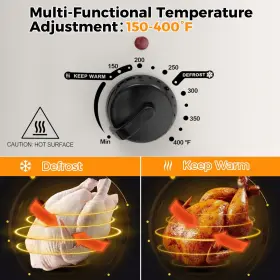 Kiss The Water 789889886904 8 Quart Roaster Oven With Self-basting Lid Turkey Roasting Pan Removabl #3 Kiss The Water 789889886904 8 Quart Roaster Oven With Self-basting Lid Turkey Roasting Pan Removabl #3