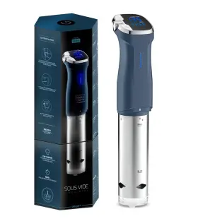 Kitchen Gizmo 735255283938 Sous Vide Immersion Circulator - Cook With Precision 800 Watt Blue Circulato