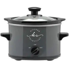 Sc-15gy Kitchen Selectives 655772019127 1.5 Quart Slow Cooker Grey