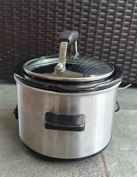 Sc-152 Kitchen Selectives Mini Crock Pot Stainless Steel 1.5 Quart Slow Cooker #2