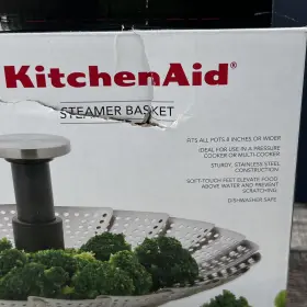 Kq347ohssa Kitchenaid Universal Steamer Basket 10-inch Stainless Steel #2 Kq347ohssa Kitchenaid Universal Steamer Basket 10-inch Stainless Steel #2