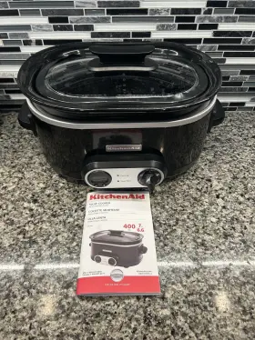 Ksc700ob0 Kitchenaid Ksc700obo Slow Cooker Model Crock Pot Black With Manual