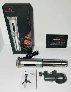 Ipx7 Kitchenboss 700391265728 Sous Vide Cooker Machine 1100 Watts Waterproof New / Open Box
