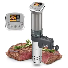 Ipx7 Kitchenboss 781454922635 Sous Vide Cooker Machine Ultra-quiet Built-in Tft Recipes Waterproof Ci