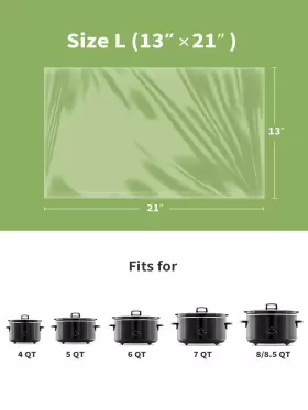 Kooc 973497690303 Newpremium Slow Cooker Liners And Cooking Bags Large Size Fits 4 Quart To 8.5 P #3 Kooc 973497690303 Newpremium Slow Cooker Liners And Cooking Bags Large Size Fits 4 Quart To 8.5 P #3