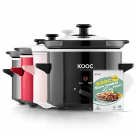 Kooc 973497691119 Small Slow Cooker 2-quart Free Liners Included For Easy Clean-up Upgr Kooc 973497691119 Small Slow Cooker 2-quart Free Liners Included For Easy Clean-up Upgr