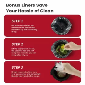 Kooc 973497691492 Small Slow Cooker 2-quart Free Liners Included For Easy Clean-up Upgr #2 Kooc 973497691492 Small Slow Cooker 2-quart Free Liners Included For Easy Clean-up Upgr #2