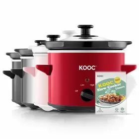 Kooc 973497691492 Small Slow Cooker 2-quart Free Liners Included For Easy Clean-up Upgr Kooc 973497691492 Small Slow Cooker 2-quart Free Liners Included For Easy Clean-up Upgr
