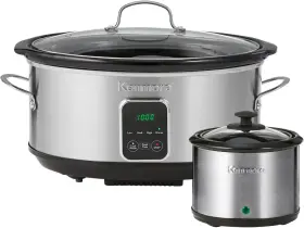 Kksc7qss Koolatron Az Kenmore 7 Quart Slow Cooker Programmable Kitchen Quarts Silver Qt