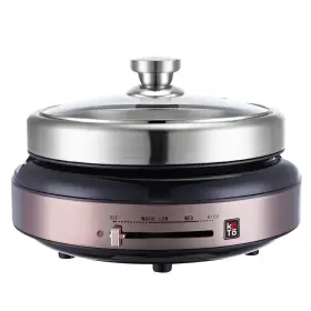 Koto 846034025721 4l Electric Hot Pot With Detachable 304 Stainless Steel Pan Tabletop Cooker