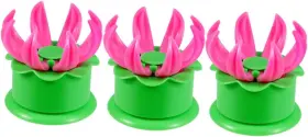 Ht2533bd035 Labrimp 3pcs Bun Making Mold Cooking Gadget Asian Steamer Dumpling Assorted Color