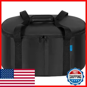 B0d5hqn8k2 Lasuk Slow Cooker Travel Bag Insulated Carrier Case Tote 4-8 Quart Crock Pot