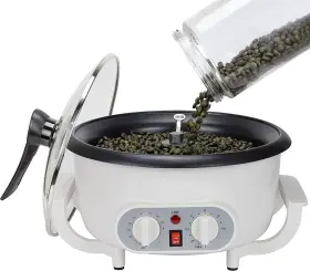 Latijishi 920837264069 Upgraded Coffee Roaster Machine With Timer 110v For Home Use