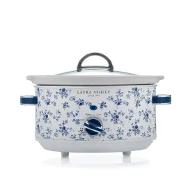 Vq-slwc3l-lacr-us Laura Ashley Slow Cooker 3.7 Quart - Large For 4 To 5 People Energy E