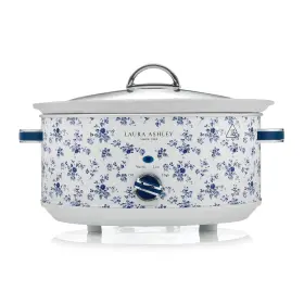 Vq-slwc6l-lacr-us Laura Ashley Slow Cooker 6.8 Quart - Large For 8 To 10 People Energy Vq-slwc6l-lacr-us Laura Ashley Slow Cooker 6.8 Quart - Large For 8 To 10 People Energy