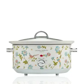 Vqslwc6llaew Laura Ashley Vq - 6.5l Slow Cooker Elveden White