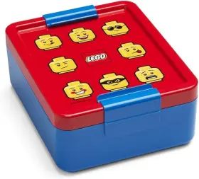 40520653 Lego Room Copenhagen Iconic Lunch Box - Bpa Phthalate And Pvc Blue Red