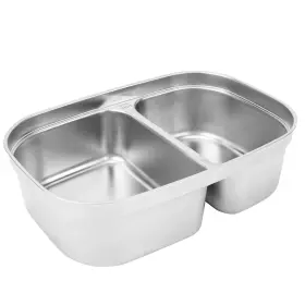 Lba21-01 Linkidea 304 Stainless Steel Electric Lunch Box Inner Container 2 Silver