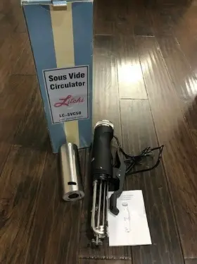 Lc-svc50 Litchi Litchie Sous Vide Cooker Circulator Not Working For Parts Only Powers O