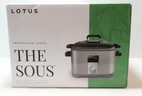 Ltssc500 Lotus Professional Series The Sous Multi-function Cooker With Dutch Oven