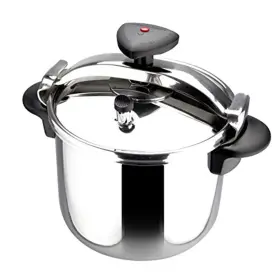 01opstaco14 Magefesa 14 Quart Star R Stainless Steel Pressure Cooker Large Silver