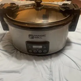 Msc8556 Magic Mill Large Digital Slow Cooker Tested Works Great