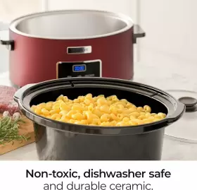 Magnifique Experience Delight 629721846041 8-quart Casserole Slow Cooker With Timer And Digital Programmable #3 Magnifique Experience Delight 629721846041 8-quart Casserole Slow Cooker With Timer And Digital Programmable #3