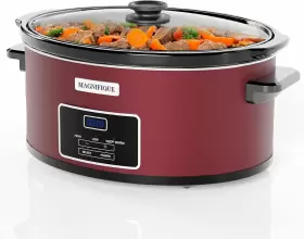 Magnifique Experience Delight 629721846041 8-quart Casserole Slow Cooker With Timer And Digital Programmable Magnifique Experience Delight 629721846041 8-quart Casserole Slow Cooker With Timer And Digital Programmable