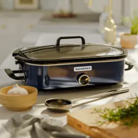 Magnifique Experience Delight 850053889967 New 4-quart Slow Cooker With Casserole Manual Warm Setting - Per #2