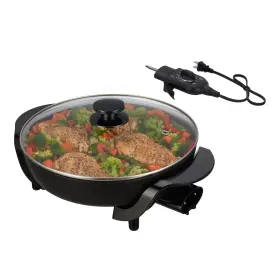 Mainstays 961136906638 12 Inch Round Nonstick Electric Skillet With Glass Cover #3