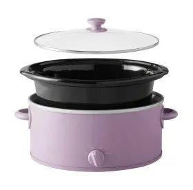 Ms8400778514-09 Mainstays 6 Quart Slow Cooker Lilac Bloom Condition New Brand #3